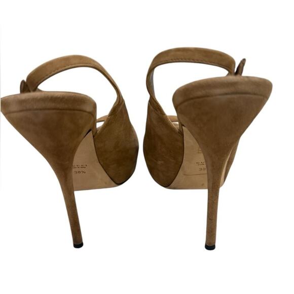 Gucci Sofia Peep-Toe Slingback Heels – EU 38.5 / US 8 - Picture 4 of 5
